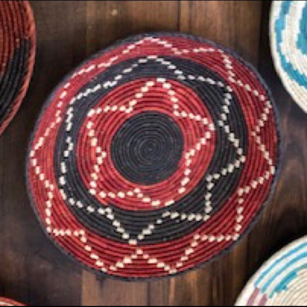 Southwest style boho basket great for wall art!